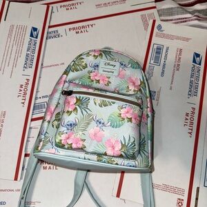 Loungefly Disney Lilo & Stitch Tropical Friends Mini Backpack